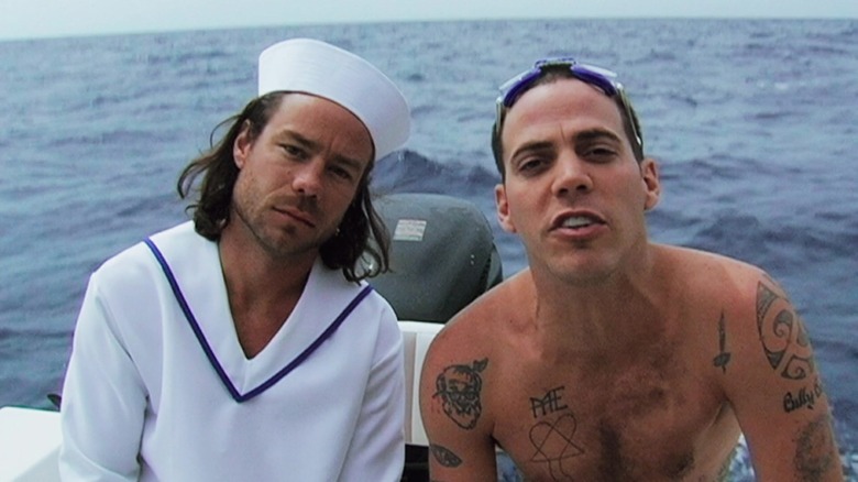 Chris Pontius and Steve-O in Jackass Number Two
