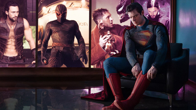 David Corenswet's Superman / Sony's Spider-Man universe
