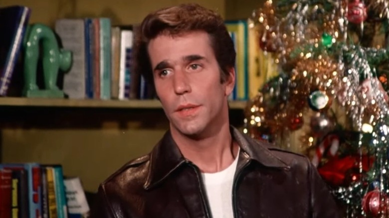 Henry Winkler celebrates Christmas as Arthur 