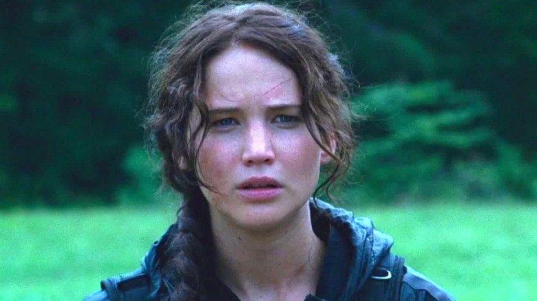 Jennifer Lawrence in The Hunger Games