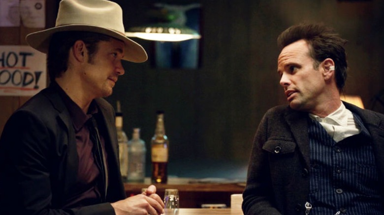 Timothy Olyphant and Walton Goggins in Justified