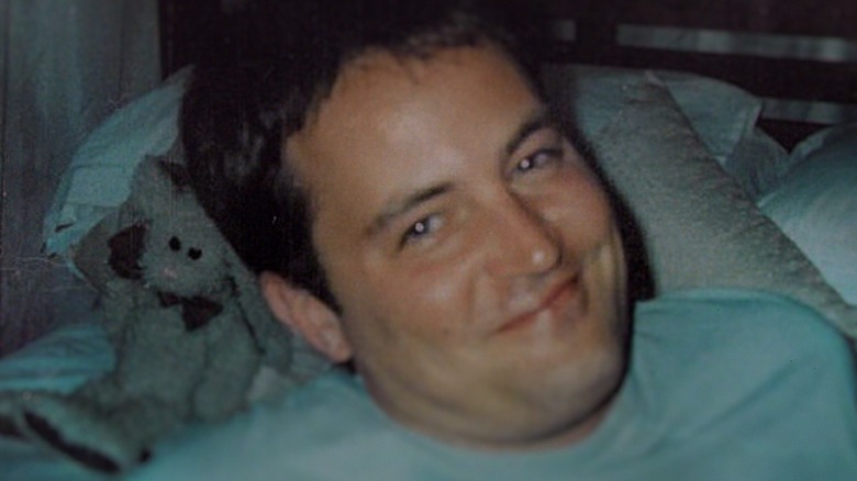 An old photo of Matthew Perry shown in The One with Matthew Perry