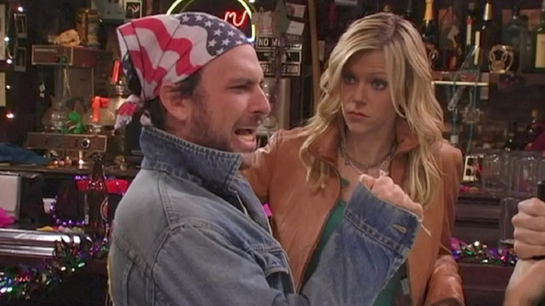 Charlie Day and Kaitlin Olson in It's Always Sunny in Philadelphia