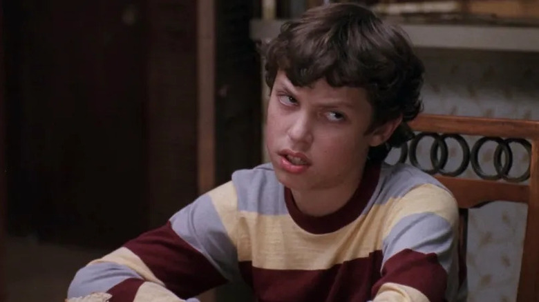Sam sneering and rolling his eyes on Freaks and Geeks