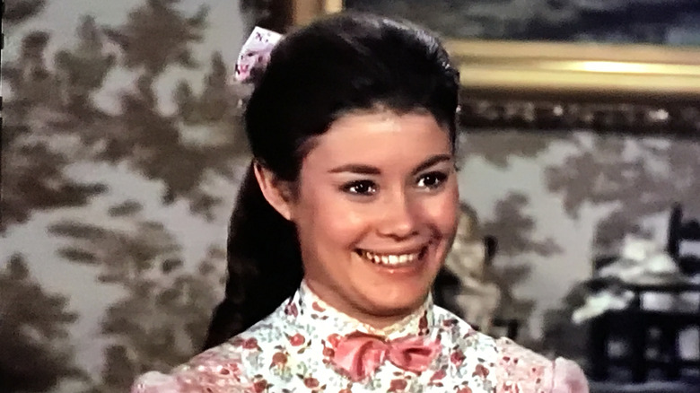 Betsy Garth (Roberta Shore) smiling on The Virginian