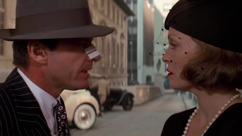 Jack Nicholson and Faye Dunaway in Chinatown