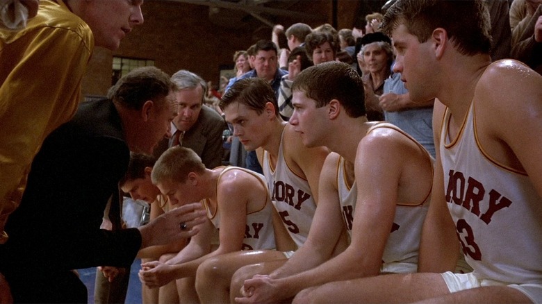 The cast of Hoosiers