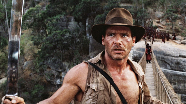 Harrison Ford as Indy Indiana Jones and the Temple of Doom