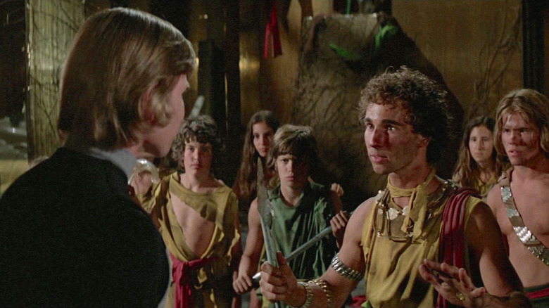 Michael York and Gary Morgan in Logan's Run
