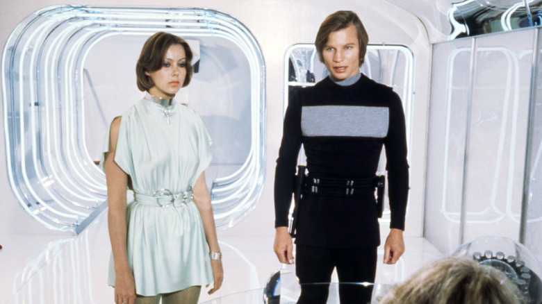 Jenny Agutter and Michael York in Logan's Run