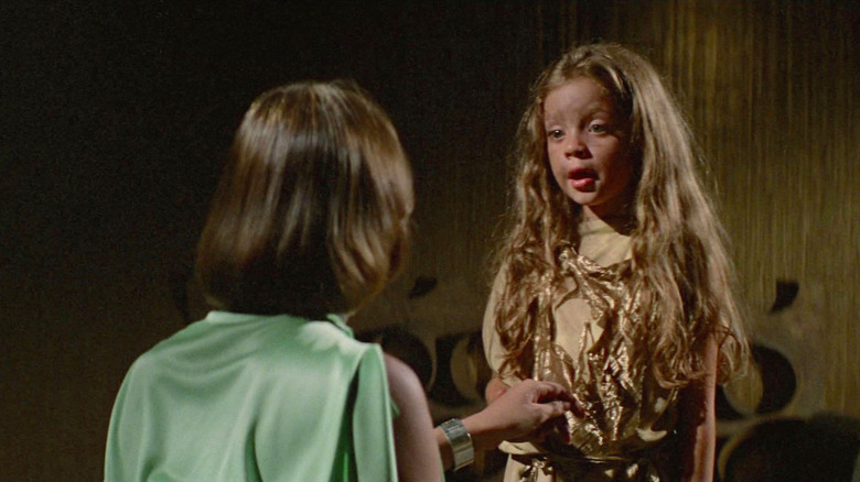 Jenny Agutter and Michelle Stacy in Logan's Run