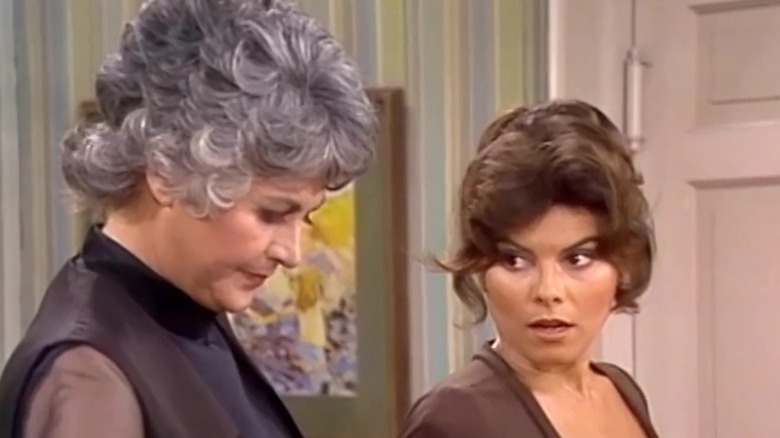 Bea Arthur and Adrienne Barbeau