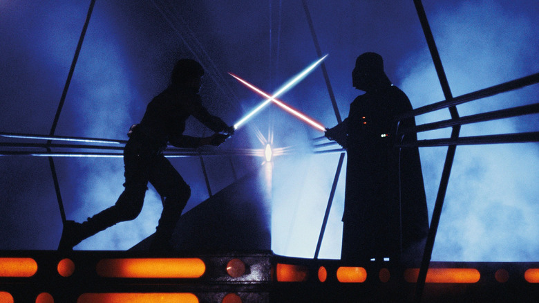 Star Wars The Empire Strikes Back Luke vs Vader