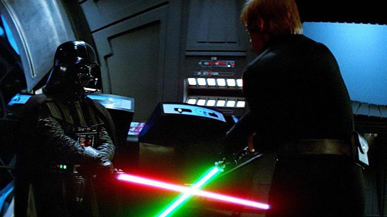 Return of the Jedi Vader Luke Fight