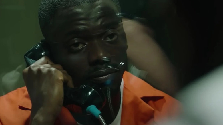 Chris talking to Rod on the phone in prison in the alternate ending to "Get Out"
