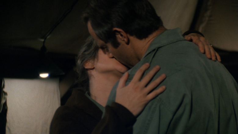 Ann Sweeney and Mike Farrell on M*A*S*H