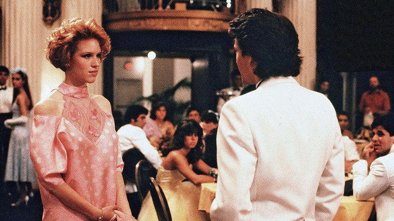 Molly Ringwald and Andrew McCarthy in Pretty in Pink