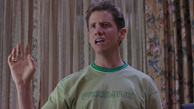 Randy explaining the rules of the horror genre in Scream