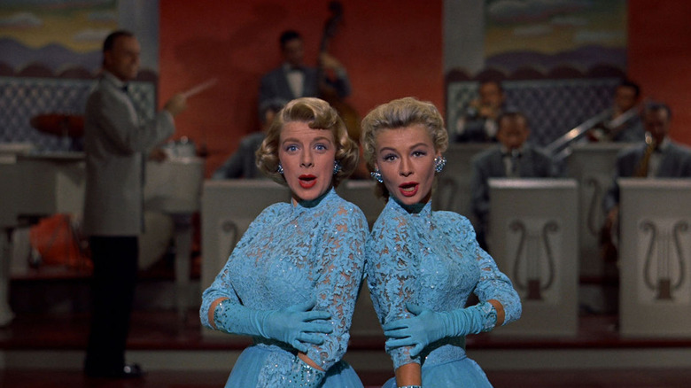 Vera-Ellen and Rosemary Clooney in White Christmas