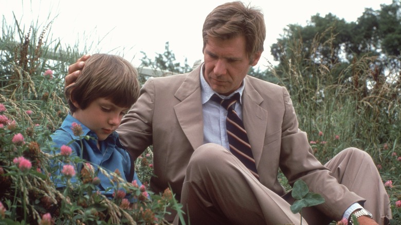 Lukas Haas and Harrison Ford in Witness