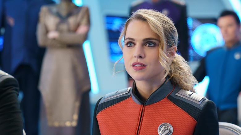 Anne Winters as Ensign Charly Burke in The Orville: New Horizons