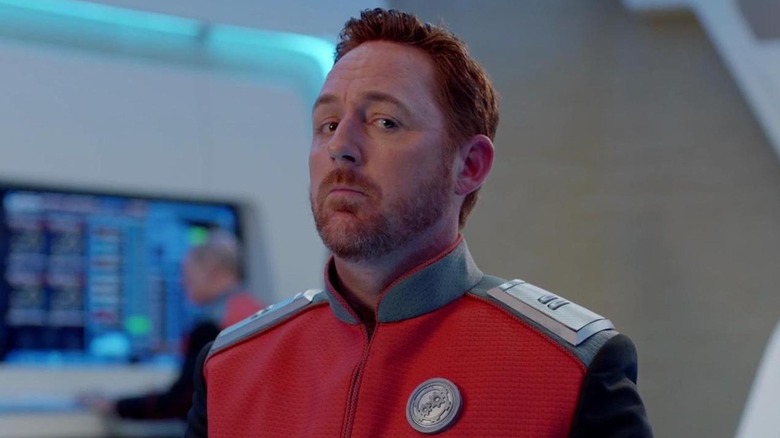 Scott Grimes as Lt. Gordon Malloy in "The Orville"