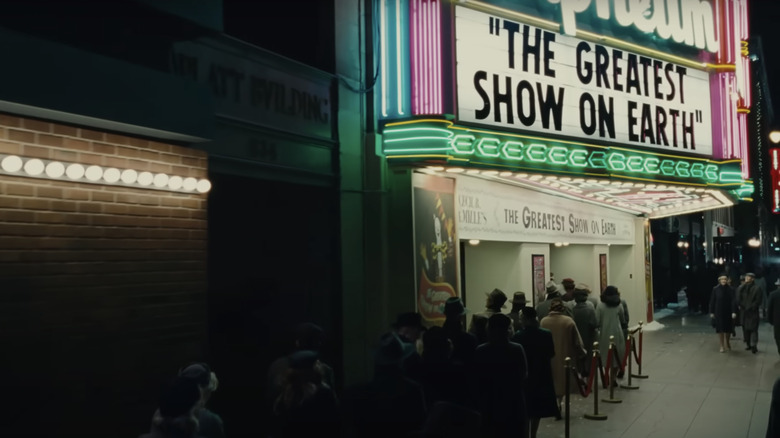 Fabelmans Greatest Show Earth Marquee