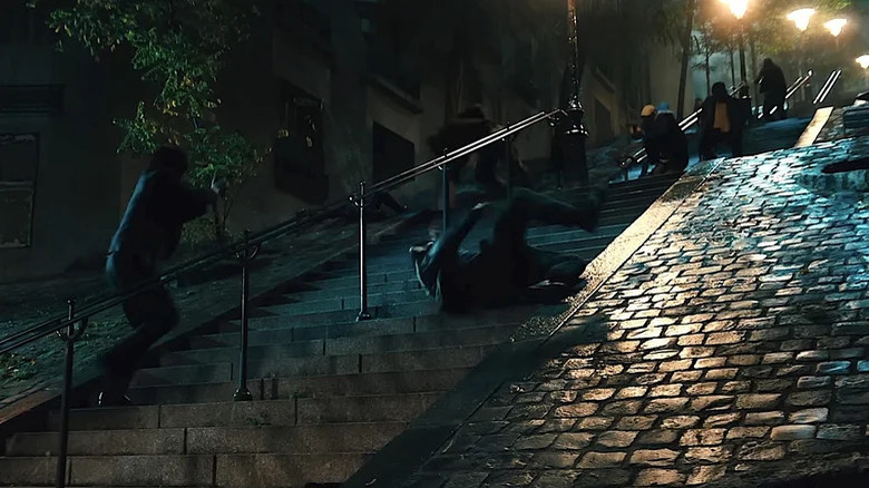 John Wick Chapter 4 stairs