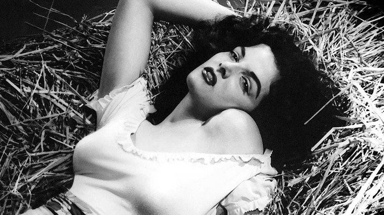 Jane Rusell haystack