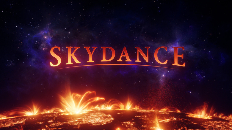 Skydance Media fire logo 