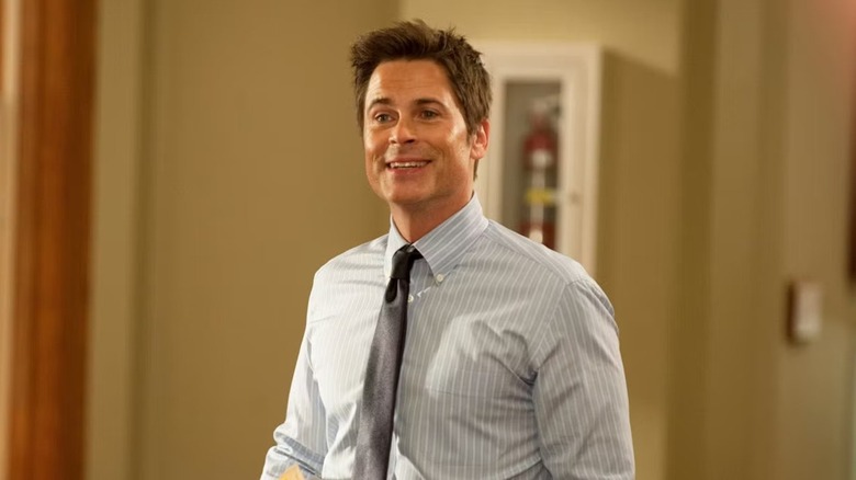 Rob Louie in the role of Chris Treger in the gardens and ReC