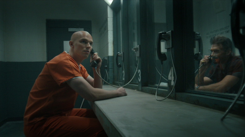 Licolas Hold Lexus Luther and Rick Frank Grillo talked about on the prison room phone phone
