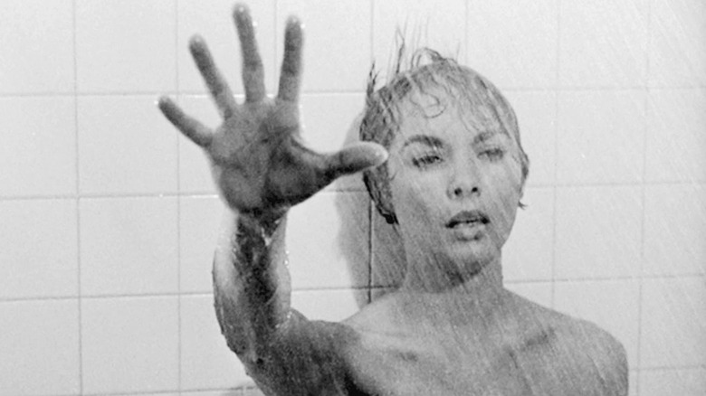 Janet Leigh in shower Psycho