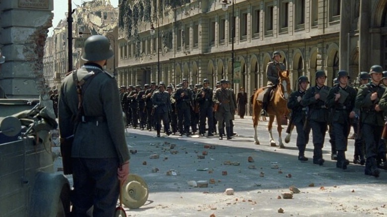The Nazis in Warsaw in The Pianist