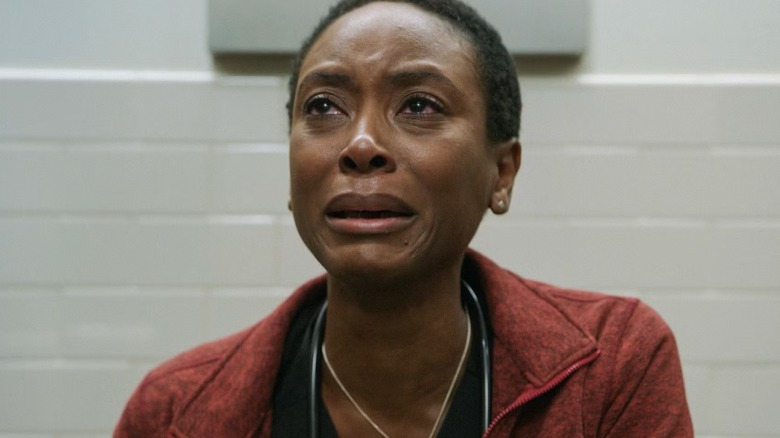 Dr. Collins crying on 