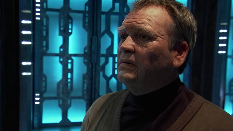 A much older Mckay speaks to his friend Sheppard in Stargate Atlantis' The Last Man