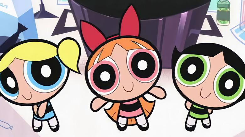 Bubbles, Blossom and Buttercup in The Powerpuff Girls