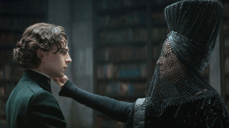 Paul and the mother Bene Gesserit in Dune 2021