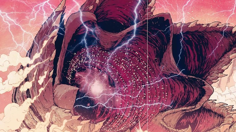 The sandworms of Arrakis in the Dune Graphic Novels
