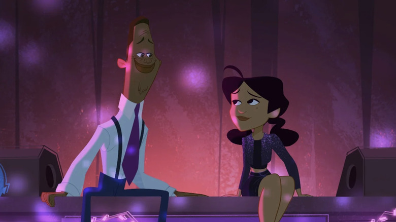 Oscar and Penny Proud in The Proud Family: Louder And Prouder