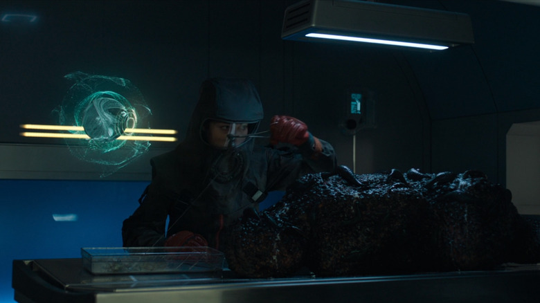 Still from Raised by Wolves