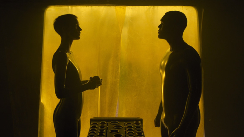 Still from Raised by Wolves