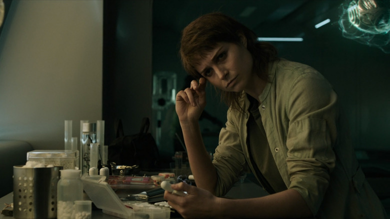 Still from Raised by Wolves