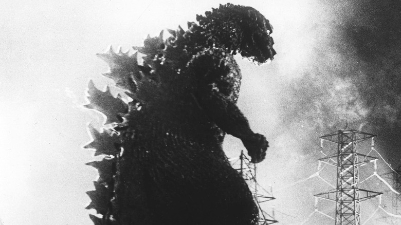 Ataque à linha de energia de Godzilla em 1954 