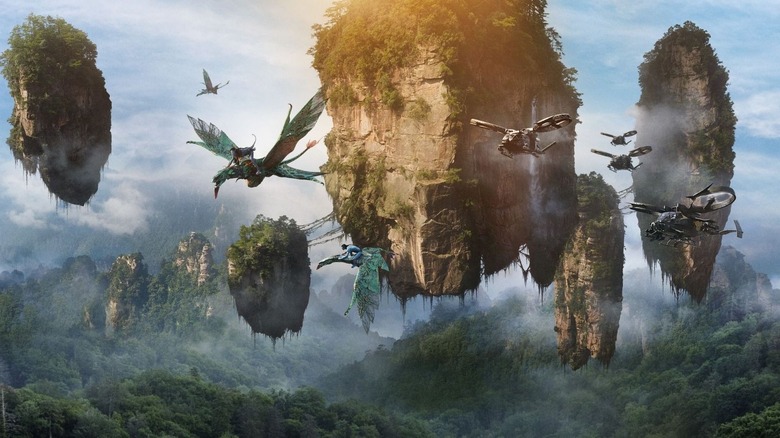 The Hallelujah Mountains in Avatar