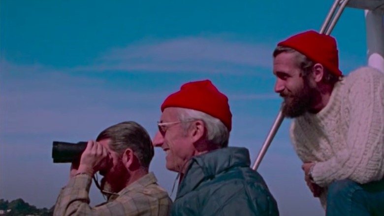 Photo of Cousteau with his son Phillippe