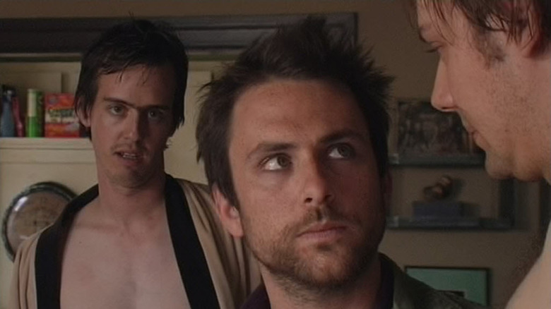 Nate Mooney, Charlie Day, and Jimmi Simpson in It's Always Sunny in Philadelphia
