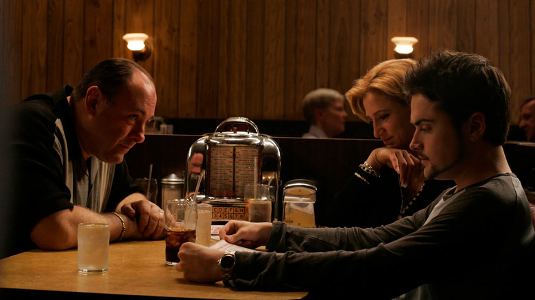 James Gandolfini and Tony's final scene in The Sopranos