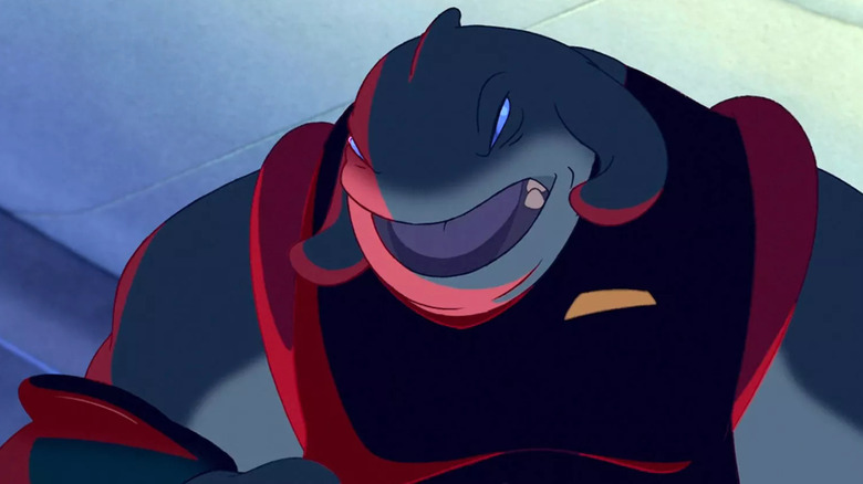Captain Gantu looking menacing in Lilo and Stitch