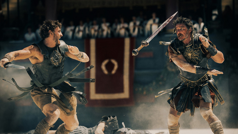 Gladiator II Pedro Pascal Paul Mescal